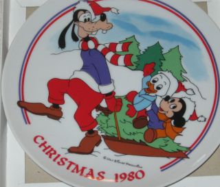 Schmid Christmas Plates Lot of Three Great Plates 1970s