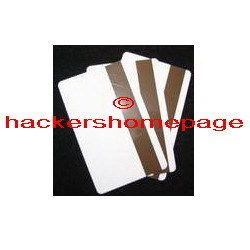 Blank PVC Magnetic Stripe Cards Credit Card ID Type