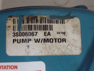 MTH Pump w Bluffton Motor 3S006067 33848