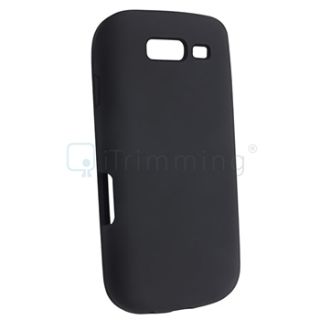 For Samsung Galaxy s Blaze 4G Rubber Silicone Soft Gel Case Skin Black 