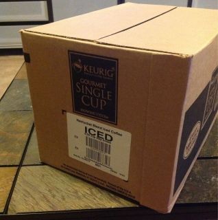   Blended Iced Coffee K Cups Keurig Tully Green Mountain Coffee