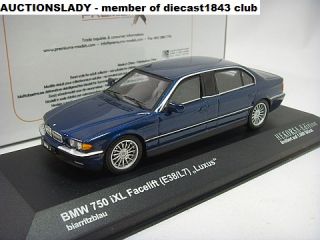 43 Premium x BMW 7ER 750IXL Facelift E38 L7 Limo LWB Luxury Blue 