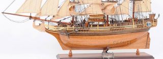   Bounty Wooden Tall SHIP Model 37 Sailboat William Bligh Boat