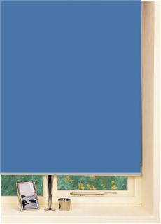   Fit Block Sun Wall Window Roller Blind Colour Sizes Available