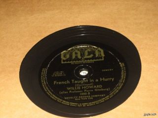 Gala Record Revue starring Willie Howard Harley Dainger