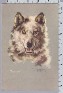 Blizzard Husky Dog Crumrine Baranof Alaska SS Co Menu 1952