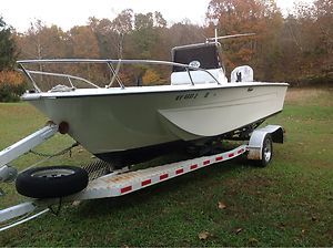   Chrysler Center Console Boat with 120 HP Force Outboard Motor