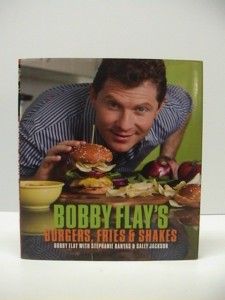 Bobby Flays Burgers Fries Shakes Hardcover Book Clarkson Publishers 
