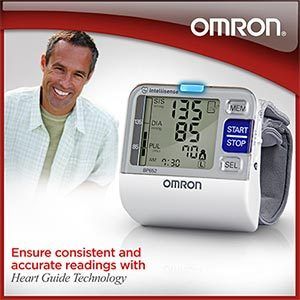Omron Blood Pressure Monitor Machine Wrist Cuff BP Home