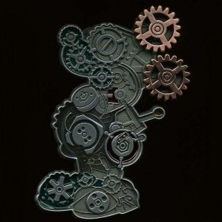   Pin Mechanical Characters Collection Mickey Body Gear Spinner