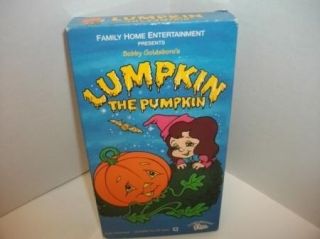 Lumpkin the Pumpkin VHS kids halloween cartoon movie video tape