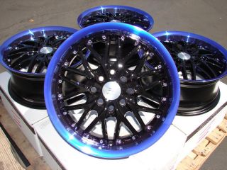 15 Effect Wheels Blue Rims Horizon Ion Saturn Aerio Esteem Golf Toyota 