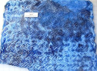 Bright Blue River Premium Oceana Textured Stained Glass RARE RARE RARE 