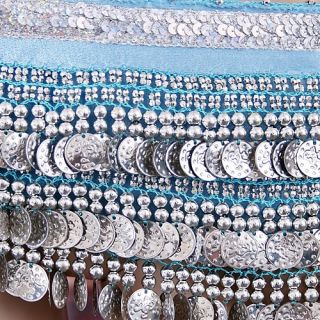  clothing sky blue sequins and beads silver material clothing velvet 