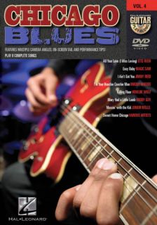 Chicago Blues Guitar Play Along 8 Songs DVD New