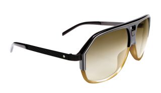 Spy Bodega Sunglasses Black Clear Brown Bronze Fade New