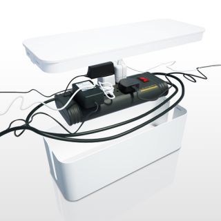 Bluelounge Design Cablebox Cable Management System White 689076037624 
