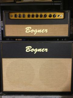 Bogner Shiva EL34 Head and 2x12 Cab with Road Cases Mint