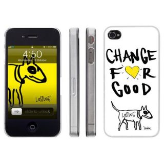 Bluetrek L02 00022 01 iPhone 4 Slim Protective Case   Change for Good 