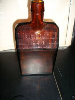 Booz E G 1840 Whiskey Cabin Bottle Near Mint