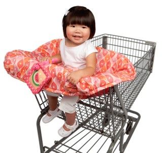 boppy protect me shopping cart cover rose ruffle