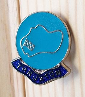 Thruxton Triumph Pin Badge Bonneville Rocker Ace 59 Cafe Racer Ahrma 