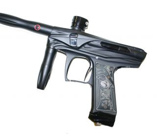 Used Bob Long V1 Victory Paintball Gun Marker Black Ninja