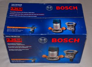 NEW Bosch 2 25 HP 12 AMP Electronic Router Table Base 1617EVSTB Fixed 