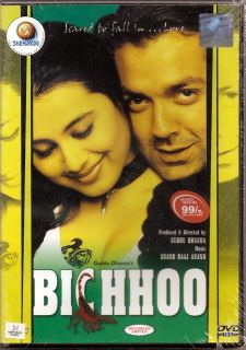 Bichhoo Original Bollywood DVD Bobby Deol Rani Mukherji Ashish 