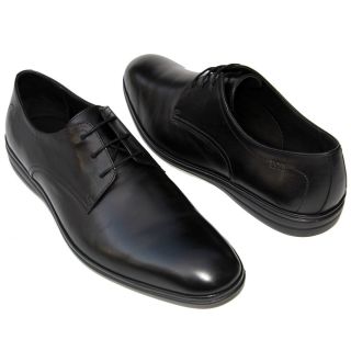 295 HUGO BOSS Black LABEL Round Oxford Dress Mens Shoes 9 5 42 5 
