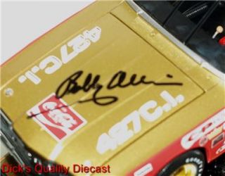 Bobby Allisons Autographed 1969 #12 Coke Cola Holman & Moody Mercury 