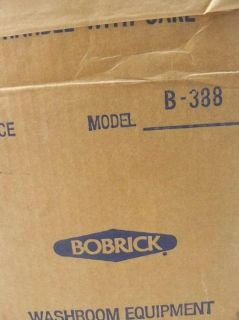 Bobrick B 388 Multiroll Recessed Toilet Paper Holder SS