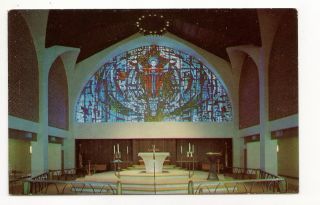 Boca Raton FL St Gregory Episcopal Church Interior Vtg