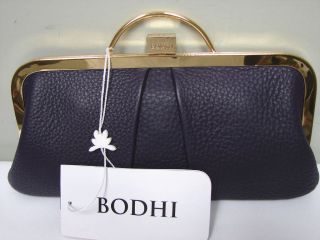 Bodhi The Cradle Framed Leather Clutch Evening Bag