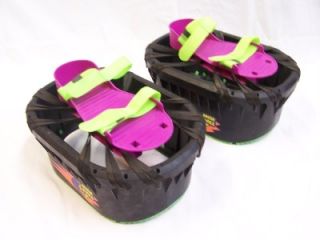 Purple Moon Shoes Jumping Boots Kids Toy Trampoline Anti Gravity Fun 
