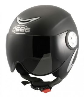   Italian Goggle Less Ski Snowboard Helmet Soft Black Large