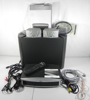 Bose 3 2 1 GS Series II DVD Home Entertainment System Silver Excellent 