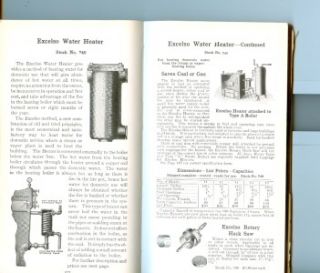 1922 AMERICAN RADIATOR CO. / IDEAL BOILERS Data Book / Catalog STEAM 