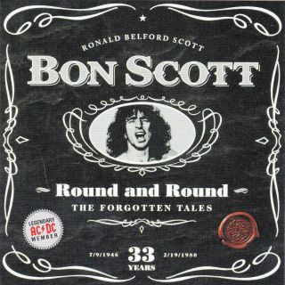 Bon Scott Round and Round German Import CD AC DC