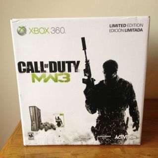 NIB Rare Microsoft Xbox 360 S Call Of Duty Modern Warfare 3 Bundle 320 