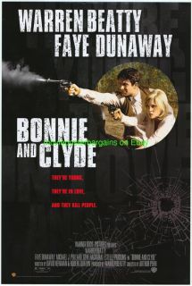 information bonnie and clyde movie poster 2008 dvd warren beatty