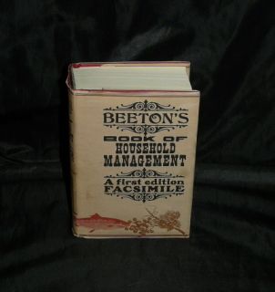 Mrs Beetons Book of Household Management 1860s Victorian England 