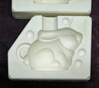   Molds Tea for One Bunny Rabbit Teapot Mold Boothe Awesome Molds