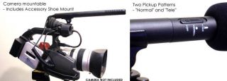   6550 Video Camera Shotgun Microphone Boom Mic Boompole Full Kit