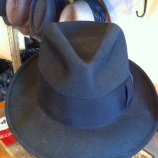 Vintage Borsalino Fedora Hat 7 1 8