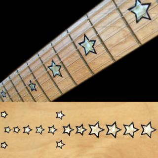 Samboras Stars WS Fret Markers Inlay Sticker Guitar