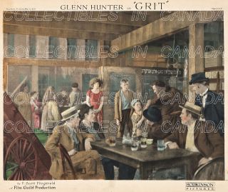 GRIT 1924 ★ Silent Movie CLARA BOW Glenn Hunter F. SCOTT FITZGERALD 