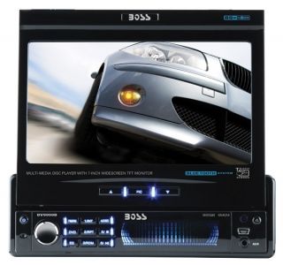 Boss Audio BV9998B New 7 Single DIN Touchscreen TFT Monitor 