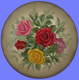 Very Very RARE Bossons Legends Flowers Mint Plate