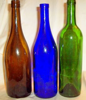   Bottles. Cobalt Blue + More ! Good for Bottle Trees ! No Res